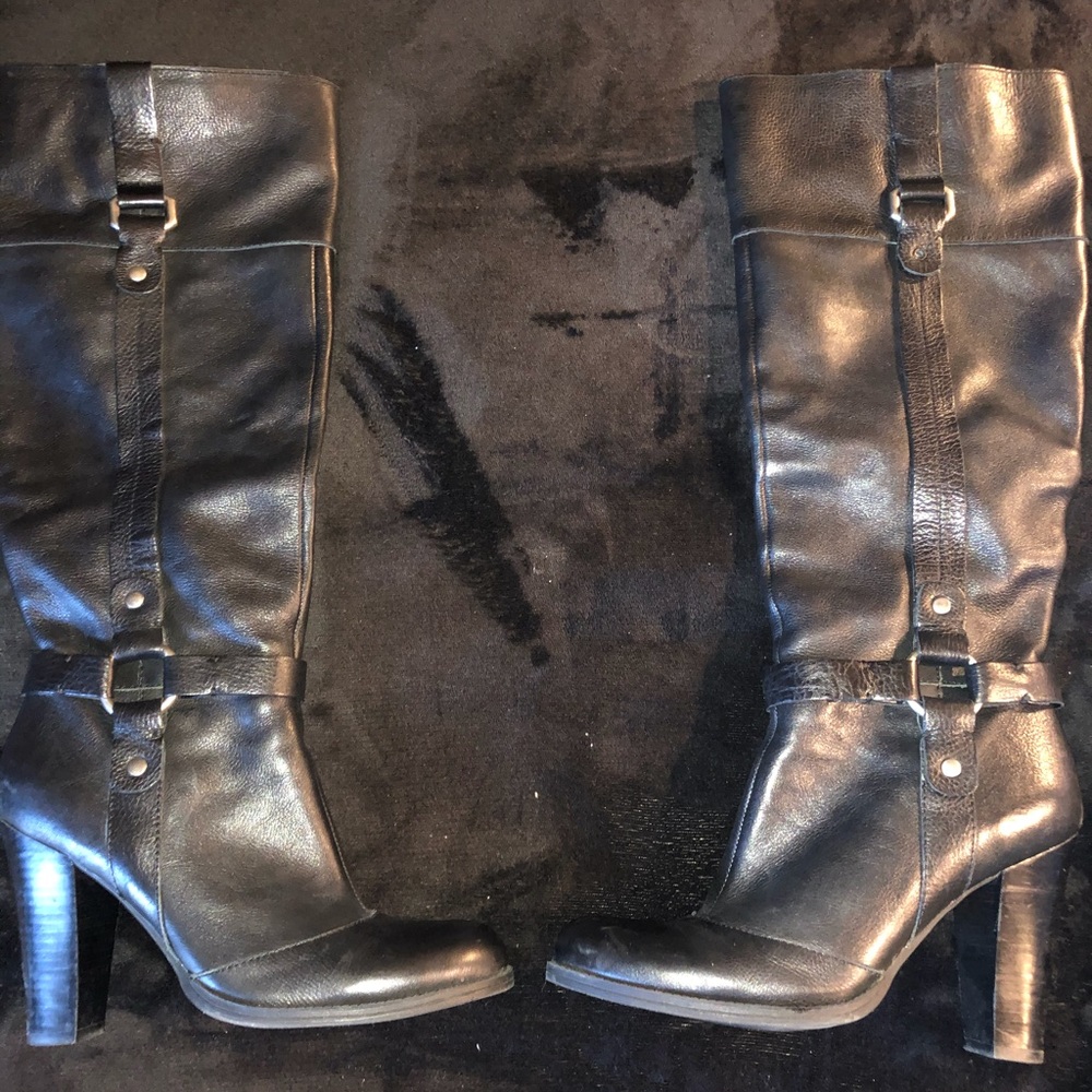 Nine West Black Boots size 10